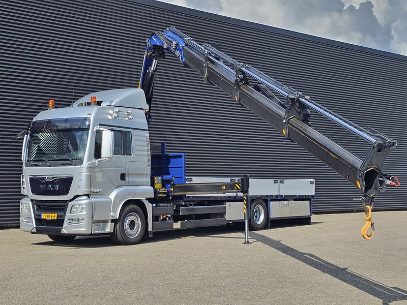 MAN TGS 18.360 4x2 PALFINGER 27 t/m CRANE / KRAN - Bortu kravas automašīna/ Platforma, Kravas auto ar manipulatoru: foto 2 MAN TGS 18.360 4x2 PALFINGER 27 t/m CRANE / KRAN - Bortu kravas automašīna/ Platforma, Kravas auto ar manipulatoru: foto 2