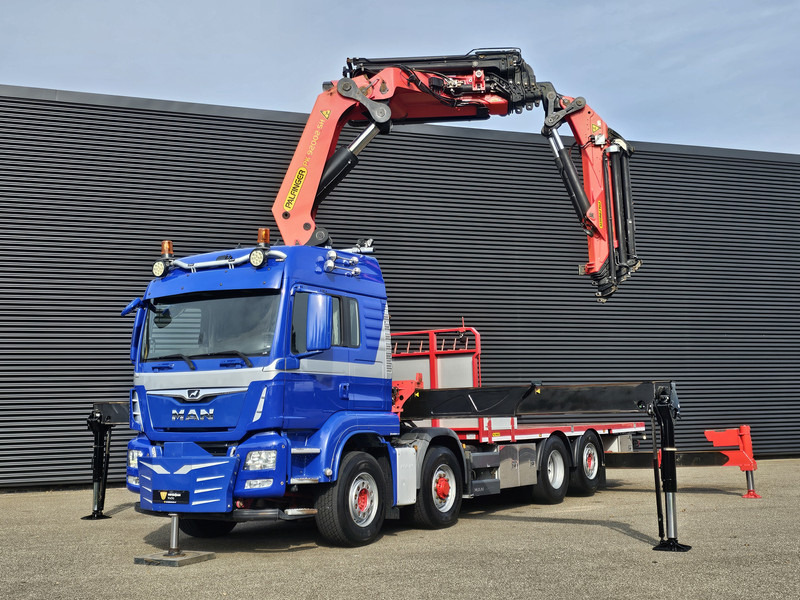MAN TGS 35.500 8x4-6 / PALFINGER 92 t/m CRANE +JIB - Bortu kravas automašīna/ Platforma: foto 4 MAN TGS 35.500 8x4-6 / PALFINGER 92 t/m CRANE +JIB - Bortu kravas automašīna/ Platforma: foto 4