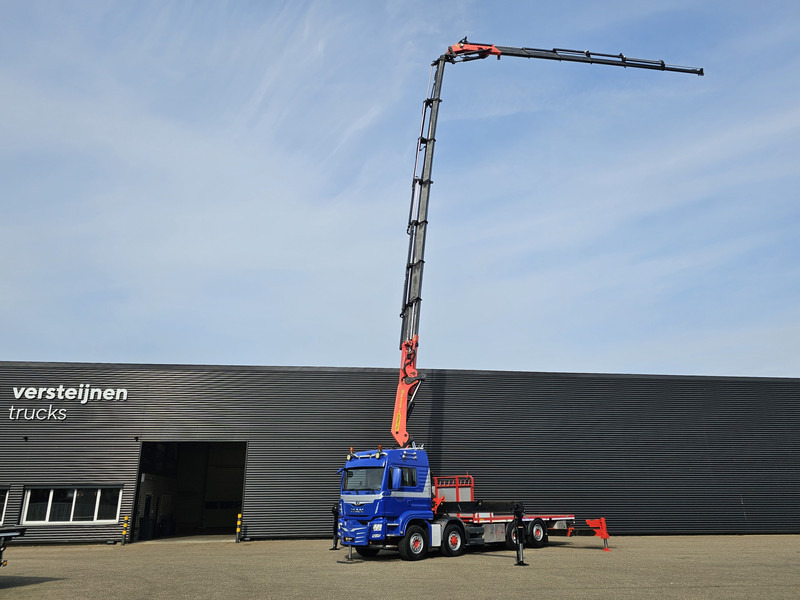 MAN TGS 35.500 8x4-6 / PALFINGER 92 t/m CRANE +JIB - Bortu kravas automašīna/ Platforma: foto 2 MAN TGS 35.500 8x4-6 / PALFINGER 92 t/m CRANE +JIB - Bortu kravas automašīna/ Platforma: foto 2