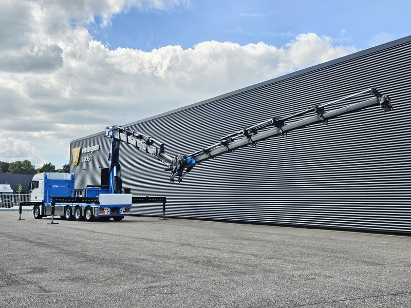 MAN TGX 35.480 8x4-4 / HMF 85 t/m + JIB / WINCH - Bortu kravas automašīna/ Platforma, Kravas auto ar manipulatoru: foto 3 MAN TGX 35.480 8x4-4 / HMF 85 t/m + JIB / WINCH - Bortu kravas automašīna/ Platforma, Kravas auto ar manipulatoru: foto 3