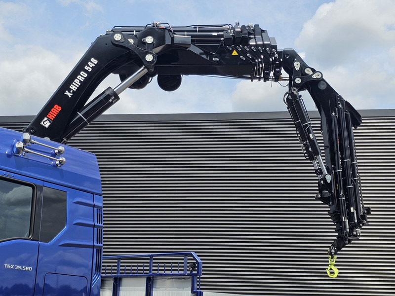MAN TGX 35.580 / 8x4-4 / HIAB 50TM CRANE+ JIB - Bortu kravas automašīna/ Platforma, Kravas auto ar manipulatoru: foto 5 MAN TGX 35.580 / 8x4-4 / HIAB 50TM CRANE+ JIB - Bortu kravas automašīna/ Platforma, Kravas auto ar manipulatoru: foto 5