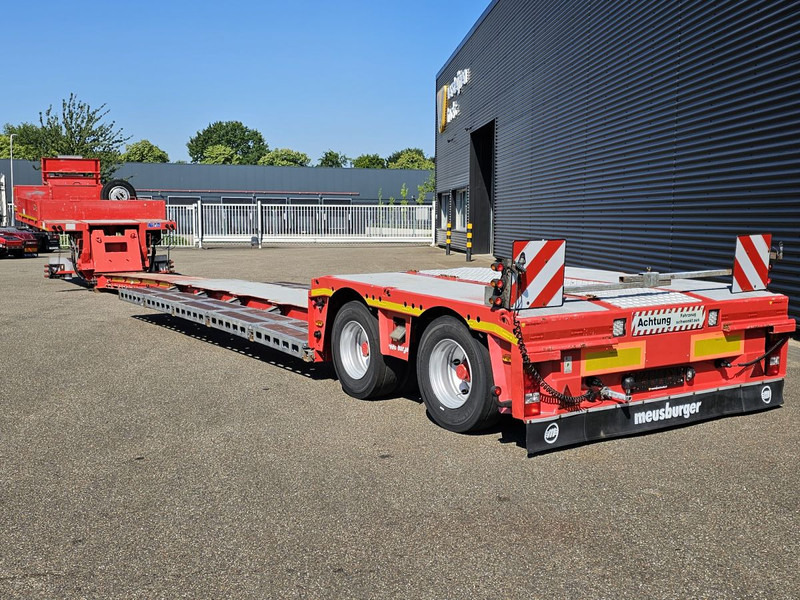 MEUSBURGER MPG-2 / AGRI / REMOVABLE NECK / EXTENDABLE - Puspiekabe zema profila platforma: foto 2 MEUSBURGER MPG-2 / AGRI / REMOVABLE NECK / EXTENDABLE - Puspiekabe zema profila platforma: foto 2