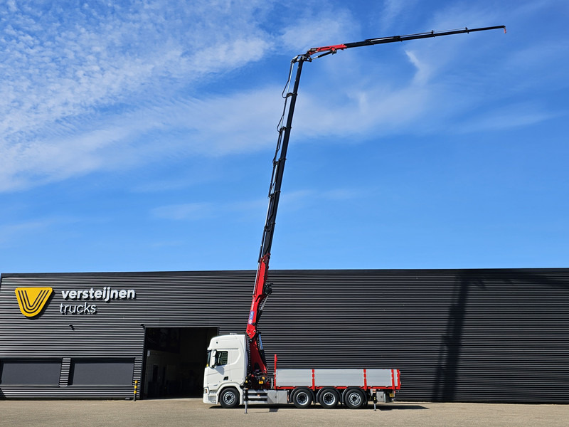 Scania 560R / HMF 50 t/m - JIB / LIER - Kravas auto ar manipulatoru: foto 4 Scania 560R / HMF 50 t/m - JIB / LIER - Kravas auto ar manipulatoru: foto 4