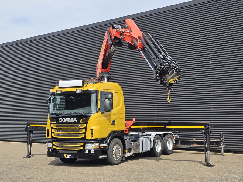 Scania G400 6x2 / PALFINGER PK 60002 / WINCH / BALLAST - Kravas auto ar manipulatoru: foto 5 Scania G400 6x2 / PALFINGER PK 60002 / WINCH / BALLAST - Kravas auto ar manipulatoru: foto 5