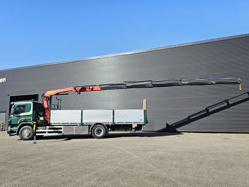 Scania P320 4x2 / PALFINGER 14TM / CRANE/KRAN/GRUE - Bortu kravas automašīna/ Platforma, Kravas auto ar manipulatoru: foto 3 Scania P320 4x2 / PALFINGER 14TM / CRANE/KRAN/GRUE - Bortu kravas automašīna/ Platforma, Kravas auto ar manipulatoru: foto 3