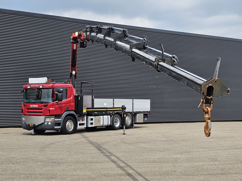 Scania P400 6X2-4 / PALFINGER 34 t/m / 8 x HYDR + WINCH - Kravas auto ar manipulatoru: foto 4 Scania P400 6X2-4 / PALFINGER 34 t/m / 8 x HYDR + WINCH - Kravas auto ar manipulatoru: foto 4