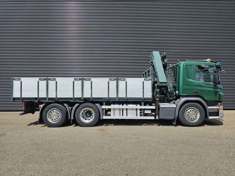 Kravas auto ar manipulatoru Scania P410 / 6X2-4 / 21 t/m CRANE / KRAN: foto 8
