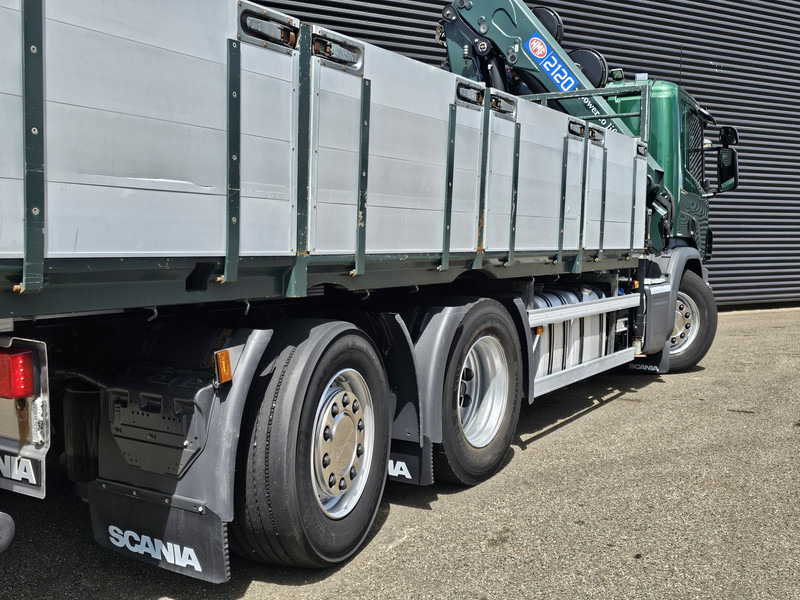 Kravas auto ar manipulatoru Scania P410 / 6X2-4 / 21 t/m CRANE / KRAN: foto 7