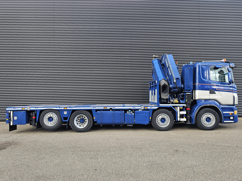 Bortu kravas automašīna/ Platforma, Kravas auto ar manipulatoru Scania R440 8x2*6 / FASSI 90 t/m CRANE / KRAN: foto 8