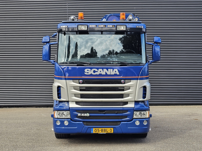 Bortu kravas automašīna/ Platforma, Kravas auto ar manipulatoru Scania R440 8x2*6 / FASSI 90 t/m CRANE / KRAN: foto 15