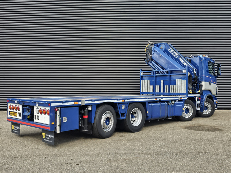 Bortu kravas automašīna/ Platforma, Kravas auto ar manipulatoru Scania R440 8x2*6 / FASSI 90 t/m CRANE / KRAN: foto 7