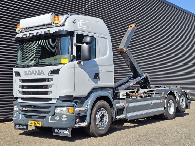 Scania R450 6x2*4 / EURO 6 / VDL HOOKLIFT - Pacēlājs ar āķi: foto 1 Scania R450 6x2*4 / EURO 6 / VDL HOOKLIFT - Pacēlājs ar āķi: foto 1