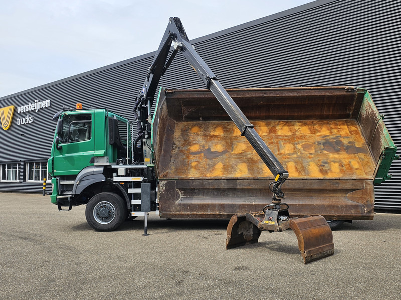 Tatra 6X6 / T158/II / 2 SIDE TIPPER - HMF Z CRANE - Kravas automašīna pašizgāzējs, Kravas auto ar manipulatoru: foto 3 Tatra 6X6 / T158/II / 2 SIDE TIPPER - HMF Z CRANE - Kravas automašīna pašizgāzējs, Kravas auto ar manipulatoru: foto 3