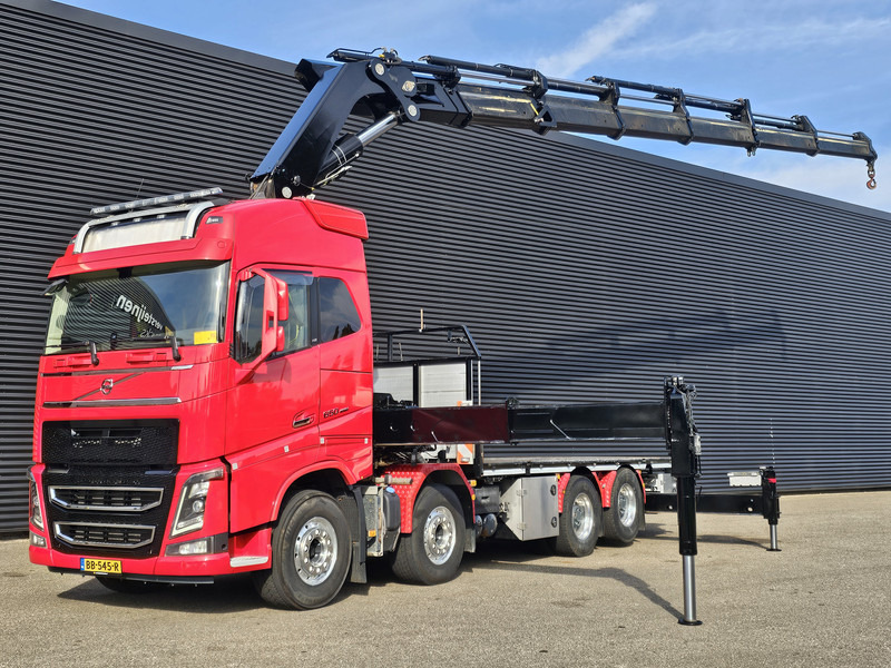Volvo FH 16.650 8x4 / HIAB 105 t/m CRANE / KRAN - Kravas auto ar manipulatoru: foto 1 Volvo FH 16.650 8x4 / HIAB 105 t/m CRANE / KRAN - Kravas auto ar manipulatoru: foto 1