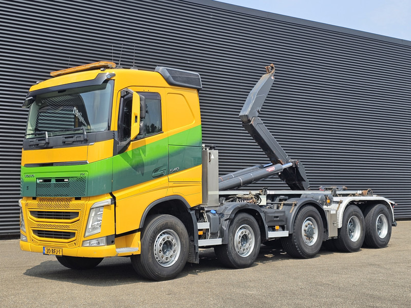 Volvo FH 540 10X6 E6 / 40.000 kg HAAKARM / HOOKLIFT / ABROLKIPPER - Pacēlājs ar āķi: foto 1 Volvo FH 540 10X6 E6 / 40.000 kg HAAKARM / HOOKLIFT / ABROLKIPPER - Pacēlājs ar āķi: foto 1