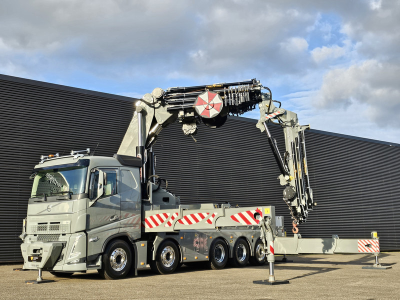 Volvo FH 540 / 10x4 / ERKIN 250.000 / JIB / WINCH KRAN / CRANE - Bortu kravas automašīna/ Platforma, Kravas auto ar manipulatoru: foto 5 Volvo FH 540 / 10x4 / ERKIN 250.000 / JIB / WINCH KRAN / CRANE - Bortu kravas automašīna/ Platforma, Kravas auto ar manipulatoru: foto 5