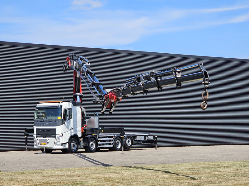 Volvo FH 540 8x2/6 / 85 t/m CRANE + JIB / KRAN / RETARDER - Bortu kravas automašīna/ Platforma, Kravas auto ar manipulatoru: foto 4 Volvo FH 540 8x2/6 / 85 t/m CRANE + JIB / KRAN / RETARDER - Bortu kravas automašīna/ Platforma, Kravas auto ar manipulatoru: foto 4