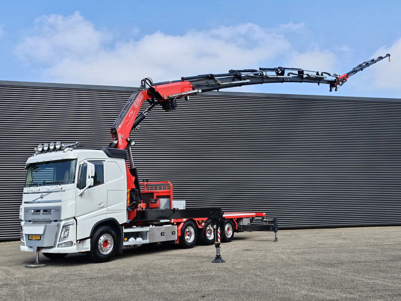 Volvo FH 540 8x4-4 / FASSI 71 t/m CRANE + JIB WINCH / KRAN / GRUA - Bortu kravas automašīna/ Platforma, Kravas auto ar manipulatoru: foto 1 Volvo FH 540 8x4-4 / FASSI 71 t/m CRANE + JIB WINCH / KRAN / GRUA - Bortu kravas automašīna/ Platforma, Kravas auto ar manipulatoru: foto 1