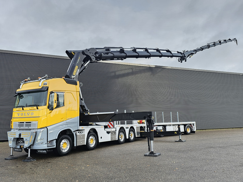 Volvo FH 540 8x4 / PALFINGER 165 TEC 7 + PJ300 / WINCH - Kravas auto ar manipulatoru: foto 1 Volvo FH 540 8x4 / PALFINGER 165 TEC 7 + PJ300 / WINCH - Kravas auto ar manipulatoru: foto 1