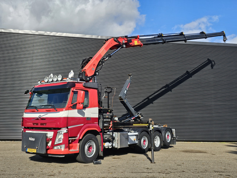 Volvo FM 420 8x2 / HIAB HOOKLIFT + 30 t/m CRANE - KRAN - Pacēlājs ar āķi, Kravas auto ar manipulatoru: foto 1 Volvo FM 420 8x2 / HIAB HOOKLIFT + 30 t/m CRANE - KRAN - Pacēlājs ar āķi, Kravas auto ar manipulatoru: foto 1