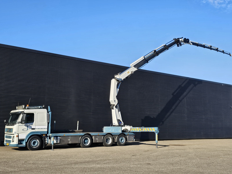 Volvo FM 420 8x2 / HMF 55 t/m CRANE + JIB - Kravas auto ar manipulatoru: foto 1 Volvo FM 420 8x2 / HMF 55 t/m CRANE + JIB - Kravas auto ar manipulatoru: foto 1