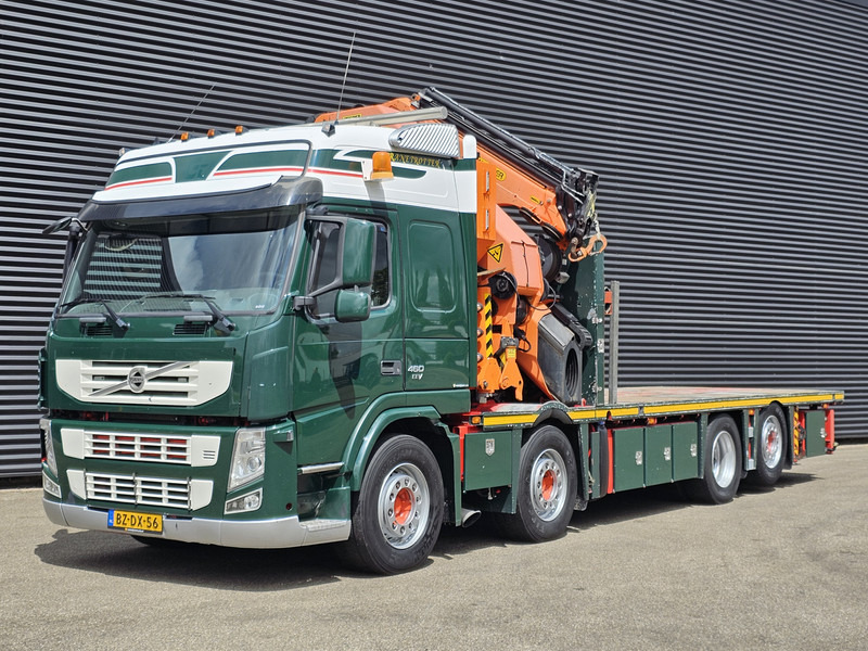Volvo FM 460 8X2 / PALFINGER PK60002 /JIB / WINCH - Bortu kravas automašīna/ Platforma, Kravas auto ar manipulatoru: foto 5 Volvo FM 460 8X2 / PALFINGER PK60002 /JIB / WINCH - Bortu kravas automašīna/ Platforma, Kravas auto ar manipulatoru: foto 5