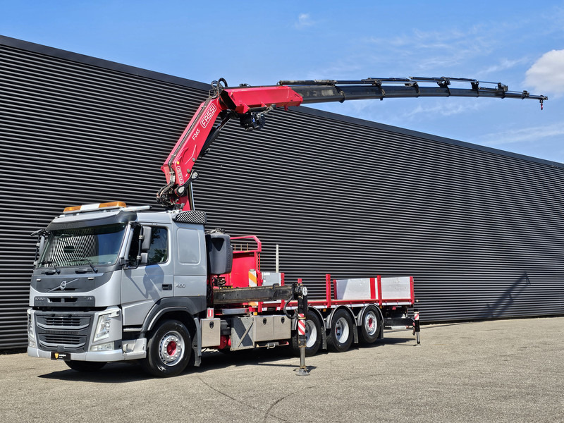 Volvo FM 460 8x4-4 / FASSI 36.5 t/m -8 x EXTENSION + WINCH - Bortu kravas automašīna/ Platforma, Kravas auto ar manipulatoru: foto 1 Volvo FM 460 8x4-4 / FASSI 36.5 t/m -8 x EXTENSION + WINCH - Bortu kravas automašīna/ Platforma, Kravas auto ar manipulatoru: foto 1