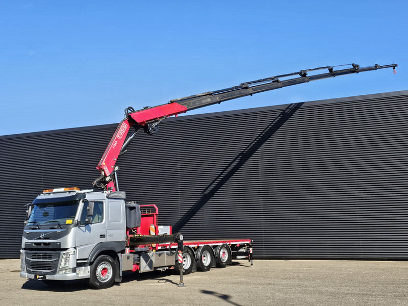 Volvo FM 460 8x4-4 / FASSI 36.5 t/m -8 x EXTENSION + WINCH - Bortu kravas automašīna/ Platforma, Kravas auto ar manipulatoru: foto 1 Volvo FM 460 8x4-4 / FASSI 36.5 t/m -8 x EXTENSION + WINCH - Bortu kravas automašīna/ Platforma, Kravas auto ar manipulatoru: foto 1
