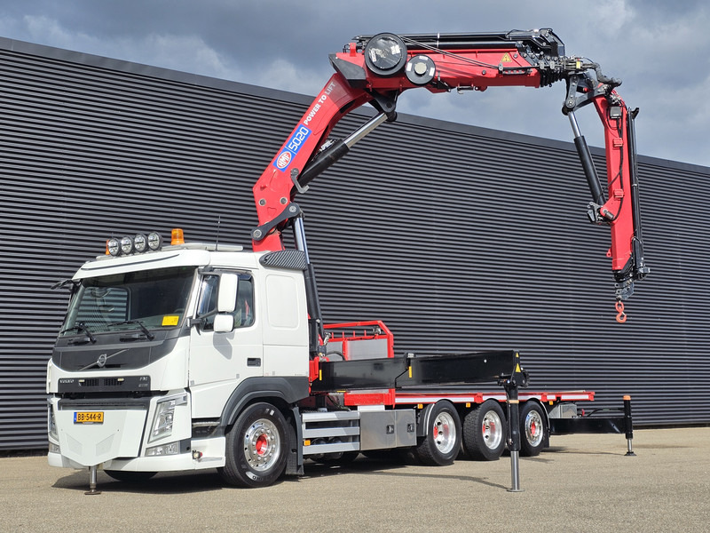 Kravas auto ar manipulatoru Volvo FM 500 8x4*4 / HMF 5020 K6 + JIB K4 / CRANE - KRAN: foto 6