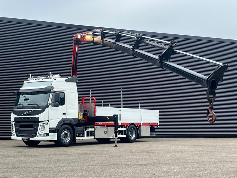 Volvo FM420 4x2 / PALFINGER 18502 - 17 mtr / CRANE / KRAN - Bortu kravas automašīna/ Platforma, Kravas auto ar manipulatoru: foto 2 Volvo FM420 4x2 / PALFINGER 18502 - 17 mtr / CRANE / KRAN - Bortu kravas automašīna/ Platforma, Kravas auto ar manipulatoru: foto 2