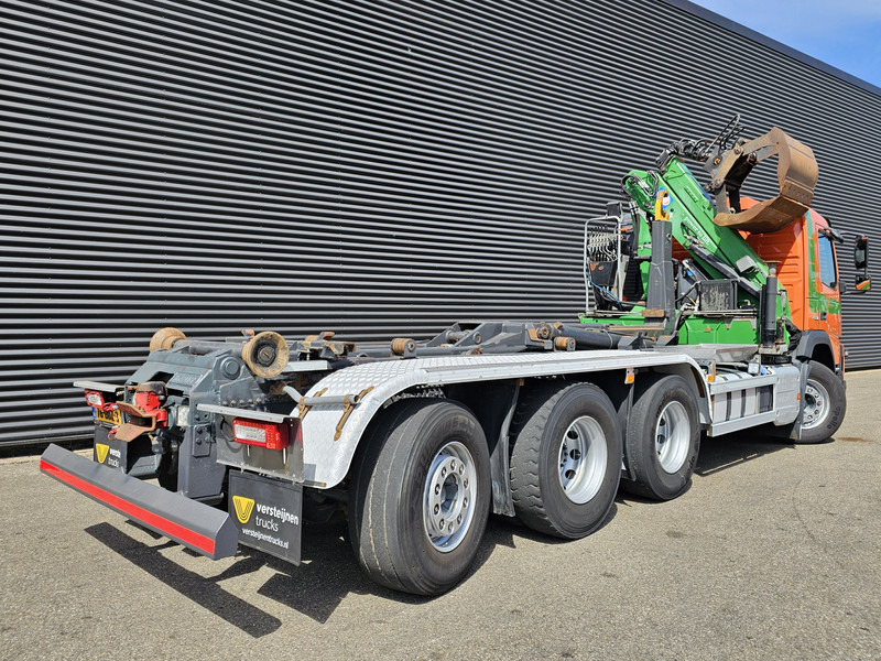 Volvo FMX 460 / 8x4-4 / HMF CRANE + HOOKLIFT / CONTAINER - Pacēlājs ar āķi, Kravas auto ar manipulatoru: foto 5 Volvo FMX 460 / 8x4-4 / HMF CRANE + HOOKLIFT / CONTAINER - Pacēlājs ar āķi, Kravas auto ar manipulatoru: foto 5