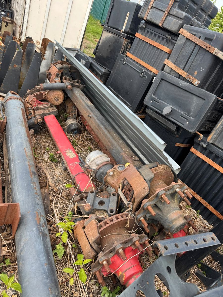 3 Stück BPW Achsen 22,5 Zoll - Tenta puspiekabe: foto 1 3 Stück BPW Achsen 22,5 Zoll - Tenta puspiekabe: foto 1