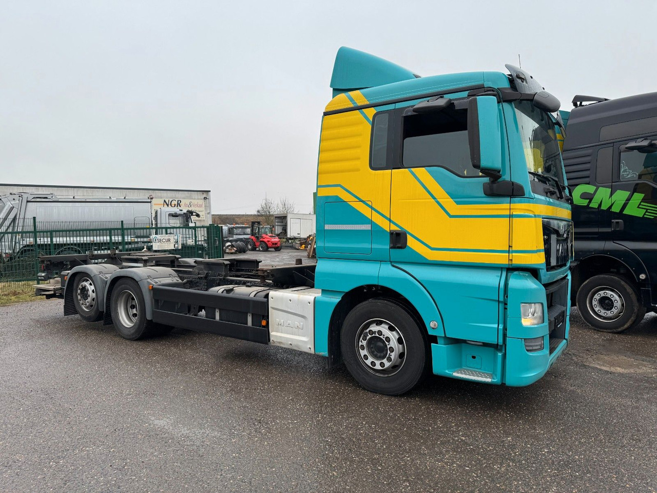 Konteineru vedējs/ Kravas automašīna ar noņemamā virsbūve MAN 26.400 6x2 BDF | AC | Navi |  Tip Top Zustand! MAN 26.400 6x2 BDF | AC | Navi |  Tip Top Zustand!: foto 18