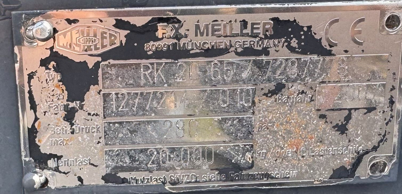 Meiller Abrollaufbau RK 20,65 - Pacēlājs ar āķi: foto 3 Meiller Abrollaufbau RK 20,65 - Pacēlājs ar āķi: foto 3