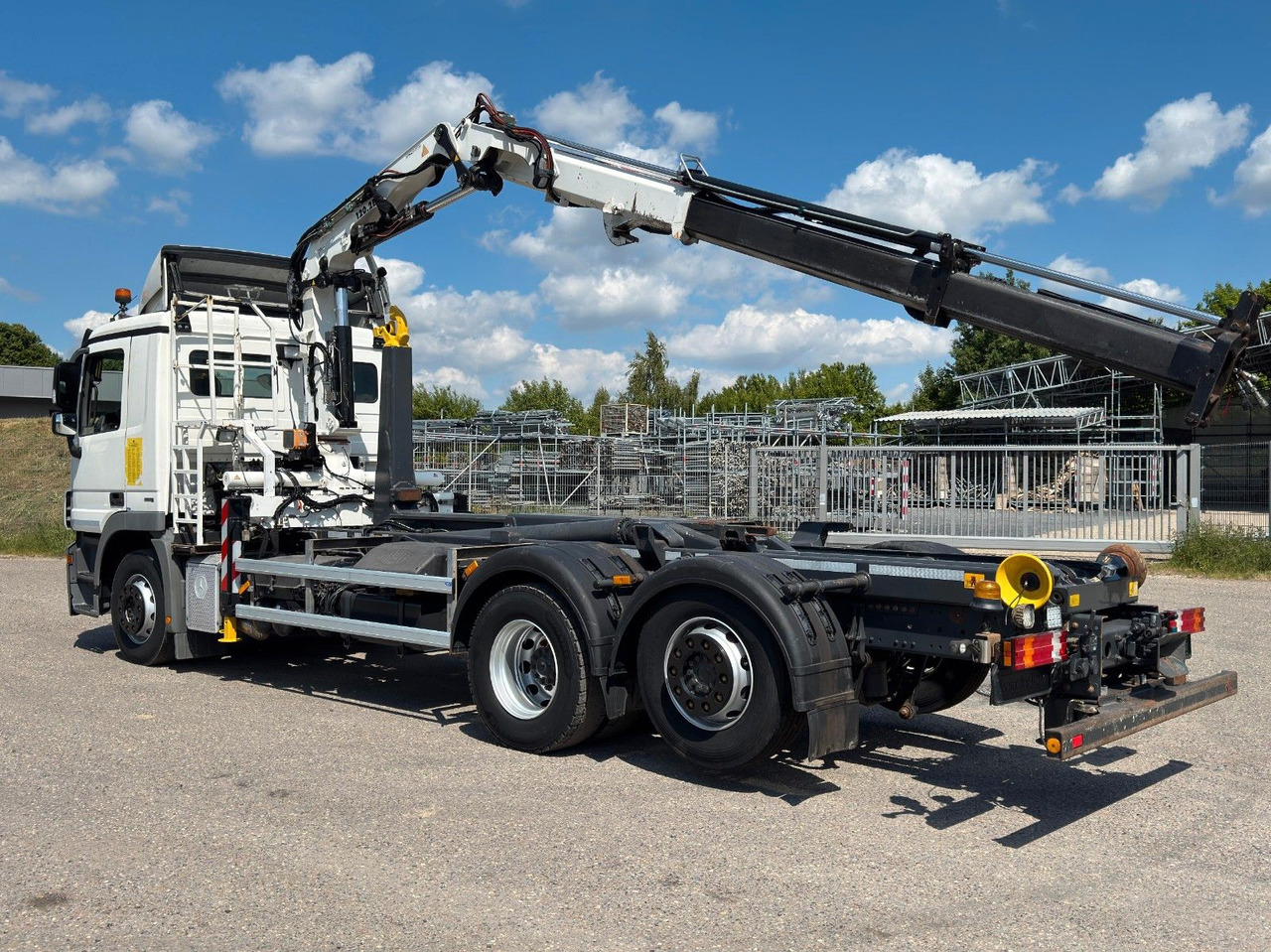 Pacēlājs ar āķi, Kravas auto ar manipulatoru Mercedes-Benz 2541 6x2 ARK Meiller 20.65 | ATLA 120.2E mit 5&6: foto 8