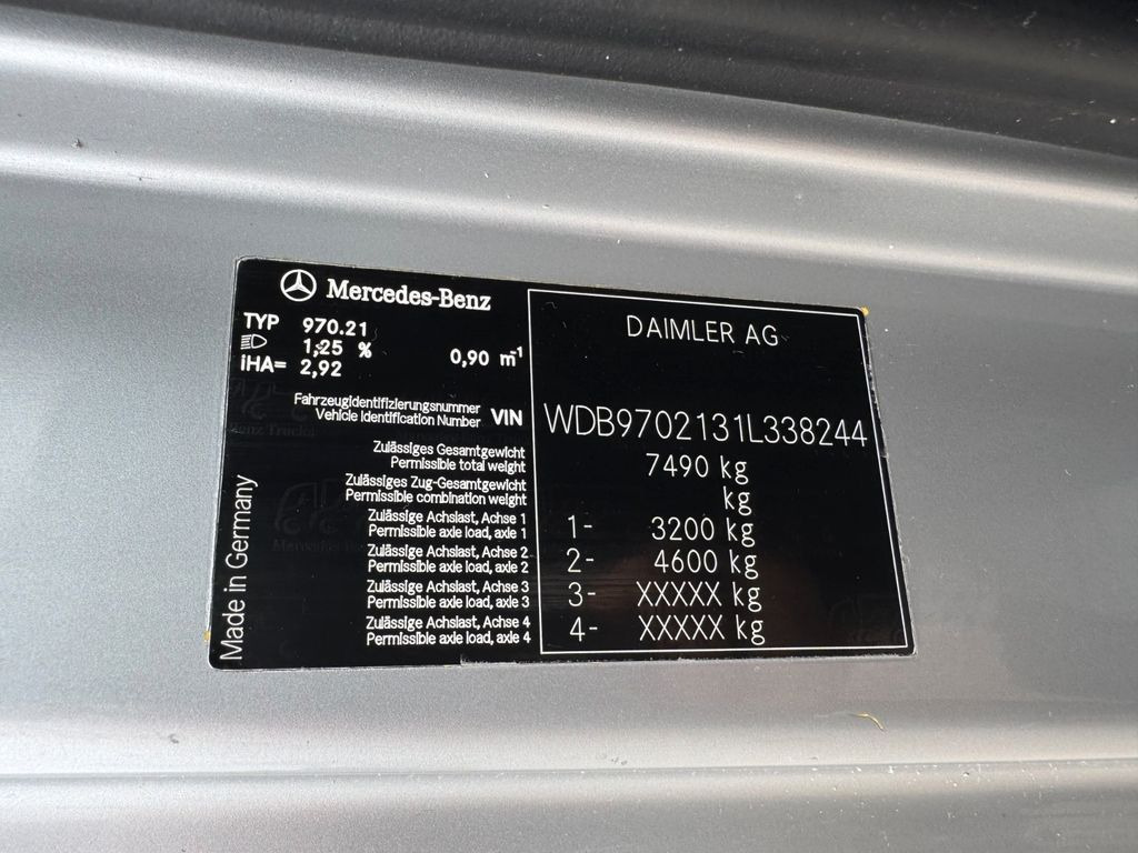 Mercedes-Benz 818 4X2 ROM Toilettenwagen - Asenizācijas mašīna: foto 2 Mercedes-Benz 818 4X2 ROM Toilettenwagen - Asenizācijas mašīna: foto 2