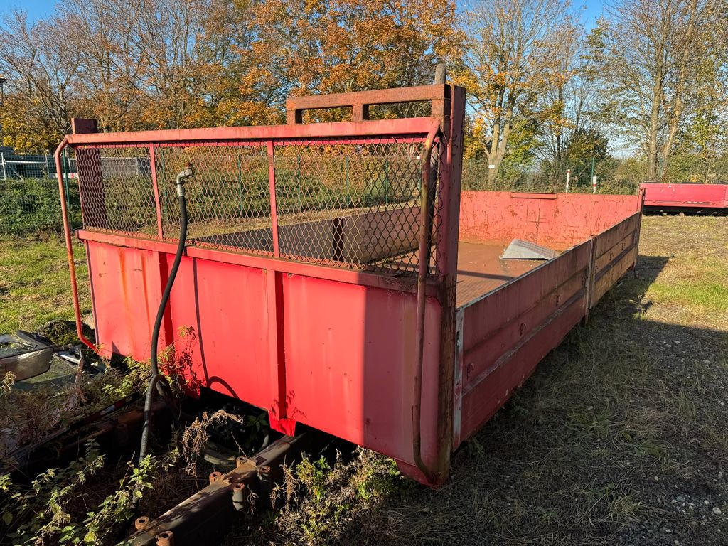 Rückwärtskipper Aufbau mit Stahlboden komplett - Kravas automašīna pašizgāzējs: foto 1 Rückwärtskipper Aufbau mit Stahlboden komplett - Kravas automašīna pašizgāzējs: foto 1