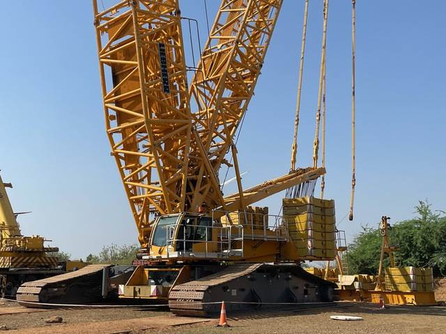 Liebherr LR1600/2 - Kāpurķēžu celtnis: foto 1 Liebherr LR1600/2 - Kāpurķēžu celtnis: foto 1