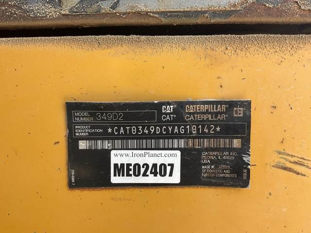 CAT 349D2 L - Kāpurķēžu ekskavators: foto 5 CAT 349D2 L - Kāpurķēžu ekskavators: foto 5
