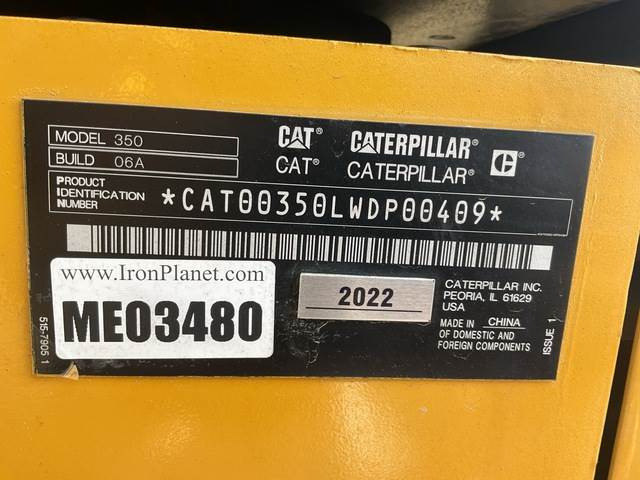 CAT 350 - Kāpurķēžu ekskavators: foto 5 CAT 350 - Kāpurķēžu ekskavators: foto 5