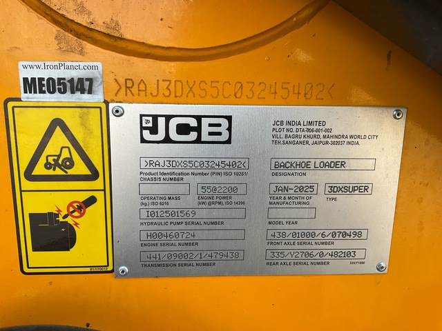 JCB 3DX - Ekskavators-iekrāvējs: foto 5 JCB 3DX - Ekskavators-iekrāvējs: foto 5