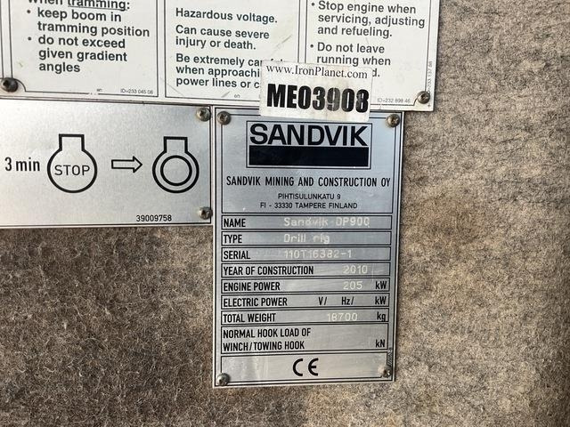 Sandvik DP900 - Urbšanas mašīna: foto 5 Sandvik DP900 - Urbšanas mašīna: foto 5