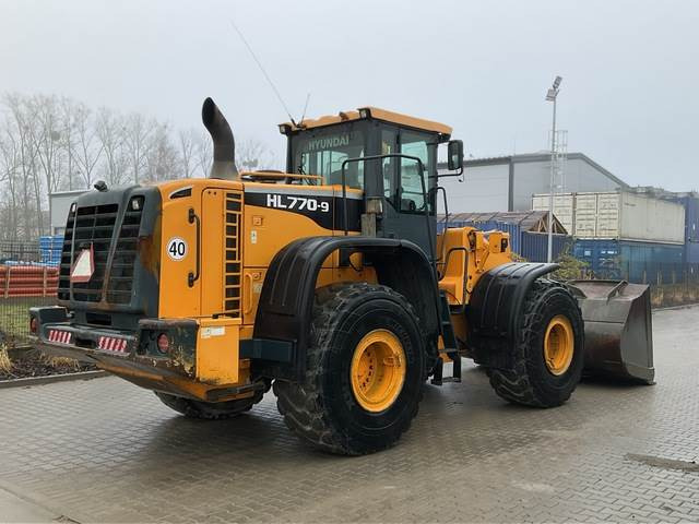 Hyundai HL770-9 - Riteņu iekrāvējs: foto 3 Hyundai HL770-9 - Riteņu iekrāvējs: foto 3