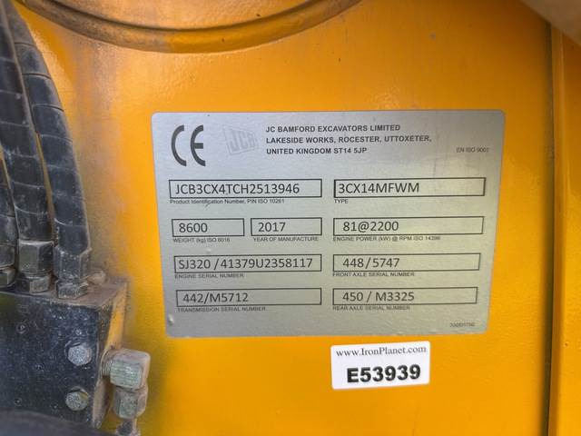 JCB 3CX - Ekskavators-iekrāvējs: foto 5 JCB 3CX - Ekskavators-iekrāvējs: foto 5
