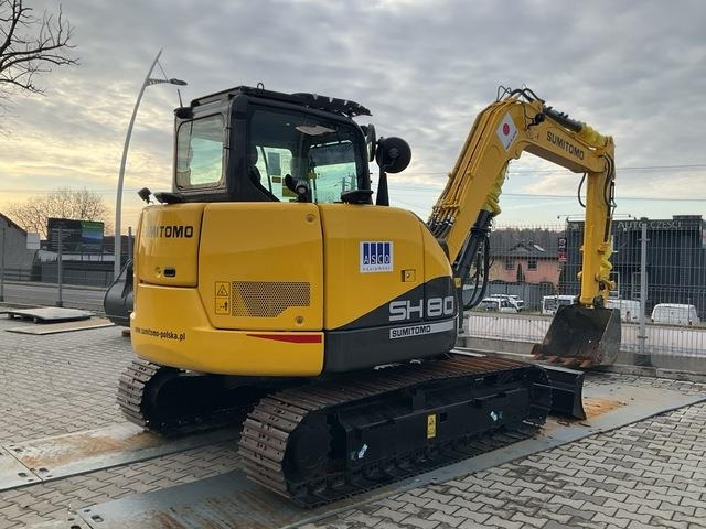 Sumitomo SH80BS-7 - Kāpurķēžu ekskavators: foto 3 Sumitomo SH80BS-7 - Kāpurķēžu ekskavators: foto 3