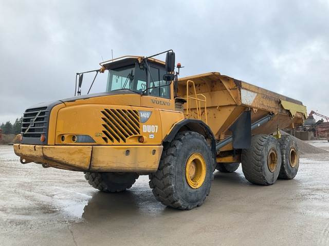 Volvo A40D - Artikulētias pašizgāzējs: foto 1 Volvo A40D - Artikulētias pašizgāzējs: foto 1