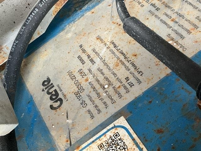 Genie GS1932 - Šķērveida pacēlājs: foto 5 Genie GS1932 - Šķērveida pacēlājs: foto 5