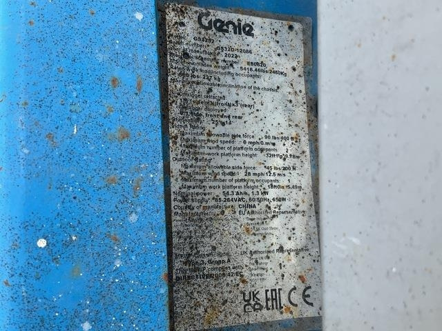 Genie GS3232 - Šķērveida pacēlājs: foto 5 Genie GS3232 - Šķērveida pacēlājs: foto 5