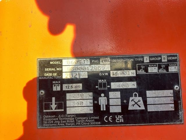 JLG 860SJ - Izlices pacēlājs: foto 4 JLG 860SJ - Izlices pacēlājs: foto 4