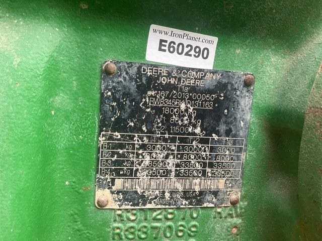 John Deere 8345R - Traktors: foto 5 John Deere 8345R - Traktors: foto 5